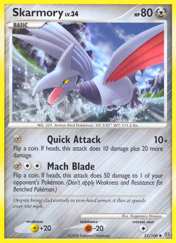 Skarmory (51/100) [Diamond & Pearl: Stormfront] | Gear Gaming Fayetteville