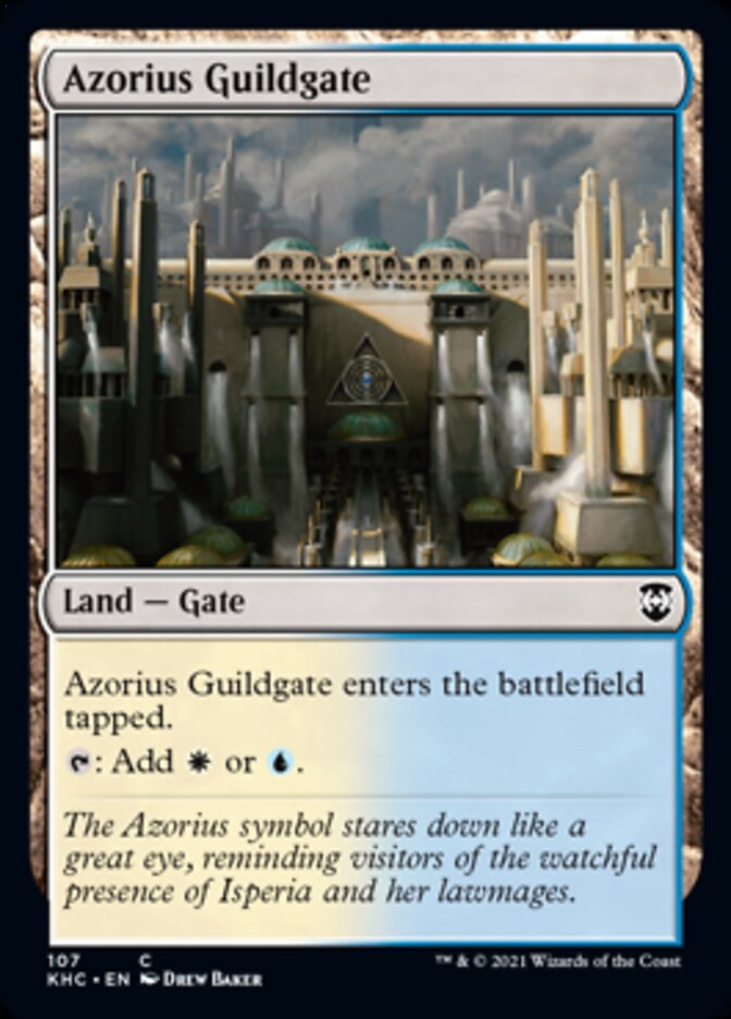 Azorius Guildgate [Kaldheim Commander] | Gear Gaming Fayetteville