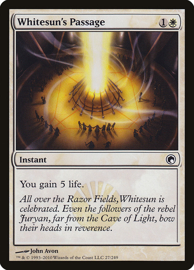 Whitesun's Passage [Scars of Mirrodin] | Gear Gaming Fayetteville