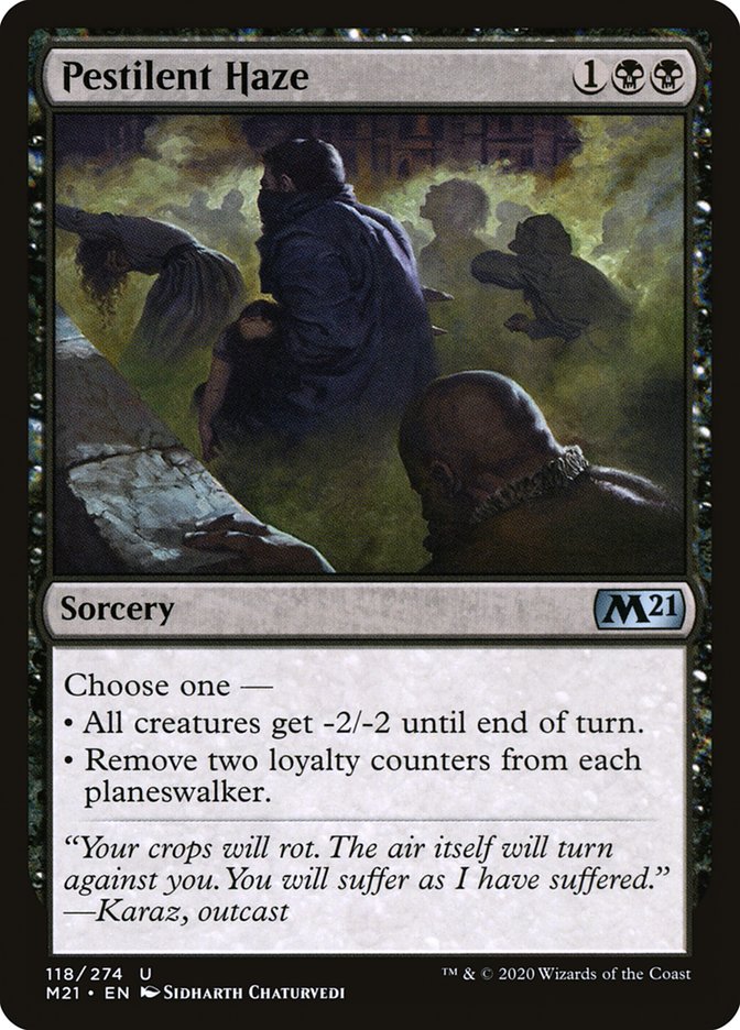 Pestilent Haze [Core Set 2021] | Gear Gaming Fayetteville