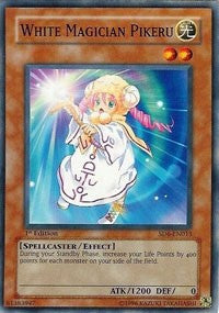 White Magician Pikeru [Structure Deck: Spellcaster's Judgment] [SD6-EN013] | Gear Gaming Fayetteville