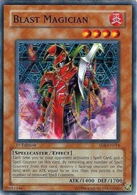 Blast Magician [Structure Deck: Spellcaster's Judgment] [SD6-EN014] | Gear Gaming Fayetteville