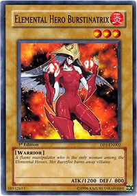 Elemental Hero Burstinatrix [Duelist Pack 1: Jaden Yuki] [DP1-EN002] | Gear Gaming Fayetteville