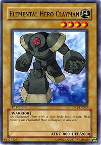 Elemental Hero Clayman [Duelist Pack 1: Jaden Yuki] [DP1-EN003] | Gear Gaming Fayetteville