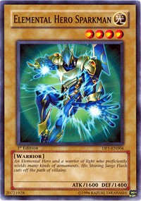 Elemental Hero Sparkman [Duelist Pack 1: Jaden Yuki] [DP1-EN004] | Gear Gaming Fayetteville