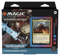 Warhammer 40,000 - Commander Deck (The Ruinous Powers) | Gear Gaming Fayetteville