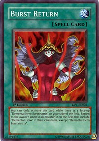 Burst Return [Duelist Pack 1: Jaden Yuki] [DP1-EN022] | Gear Gaming Fayetteville