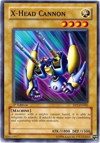 X-Head Cannon [Duelist Pack 2: Chazz Princeton] [DP2-EN005] | Gear Gaming Fayetteville