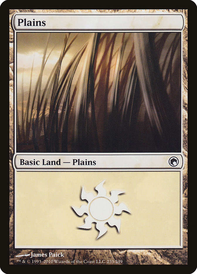 Plains (233) [Scars of Mirrodin] | Gear Gaming Fayetteville