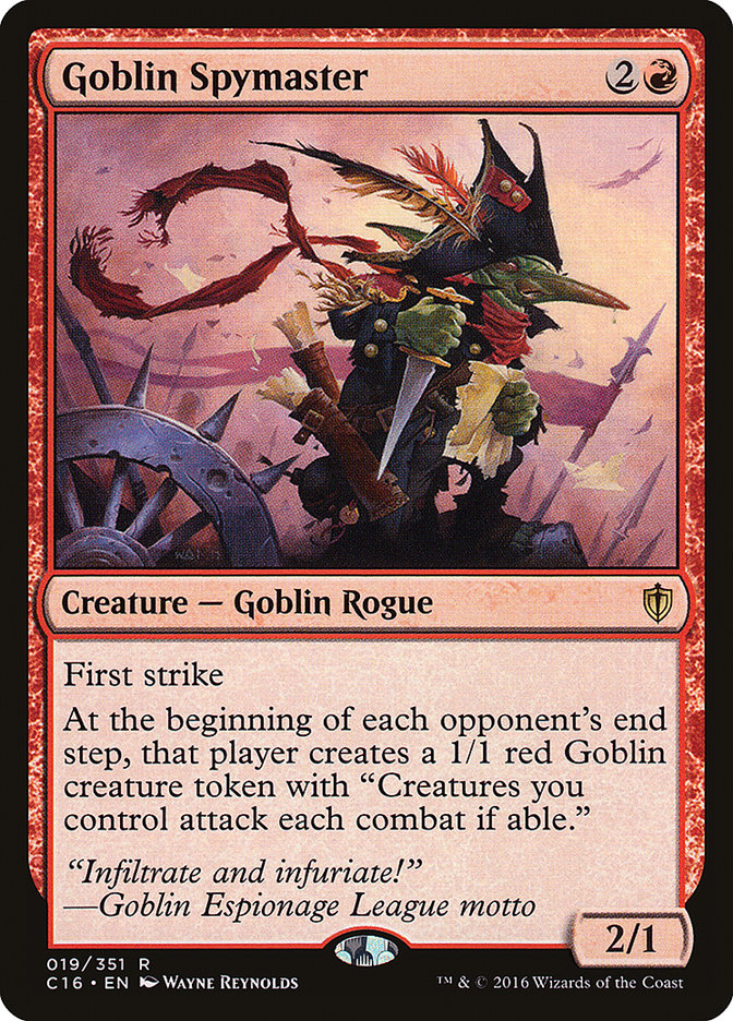 Goblin Spymaster [Commander 2016] | Gear Gaming Fayetteville