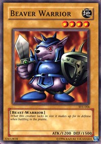 Beaver Warrior [Starter Deck: Yugi Evolution] [SYE-006] | Gear Gaming Fayetteville