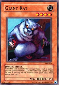 Giant Rat [Starter Deck: Yugi Evolution] [SYE-020] | Gear Gaming Fayetteville