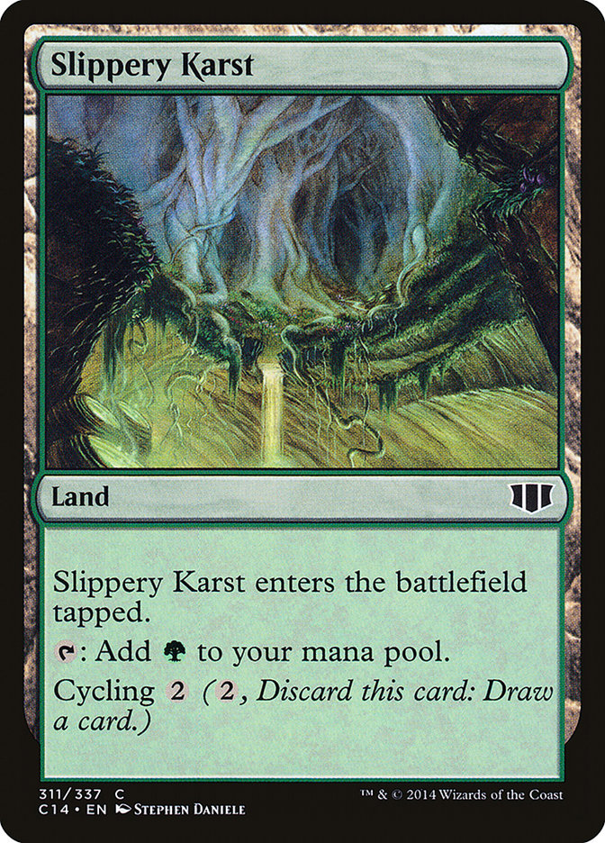 Slippery Karst [Commander 2014] | Gear Gaming Fayetteville