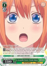 An Acceptable Answer, Yotsuba Nakano [The Quintessential Quintuplets] | Gear Gaming Fayetteville