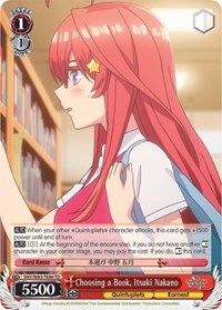 Choosing a Book, Itsuki Nakano [The Quintessential Quintuplets] | Gear Gaming Fayetteville