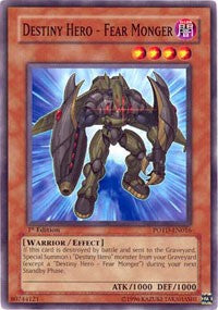 Destiny Hero - Fear Monger [Power of the Duelist] [POTD-EN016] | Gear Gaming Fayetteville