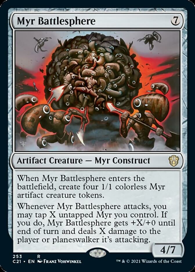 Myr Battlesphere [Commander 2021] | Gear Gaming Fayetteville