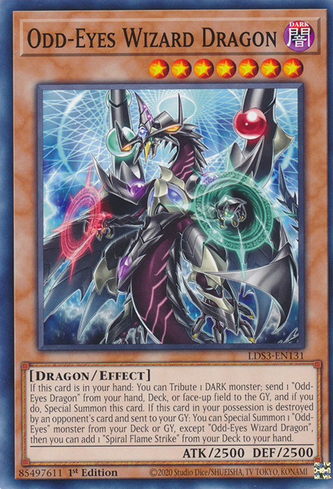 Odd-Eyes Wizard Dragon [LDS3-EN131] Common | Gear Gaming Fayetteville