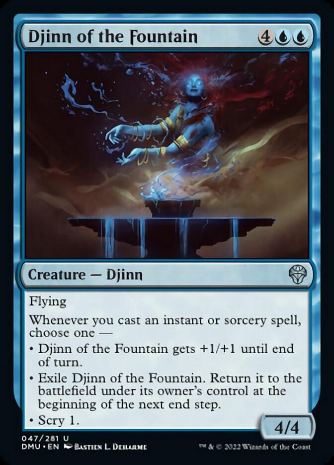 Djinn of the Fountain [Dominaria United] | Gear Gaming Fayetteville