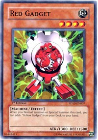 Red Gadget [Structure Deck: Machine Re-Volt] [SD10-EN007] | Gear Gaming Fayetteville