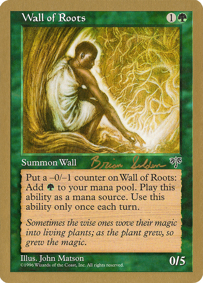 Wall of Roots (Brian Selden) [World Championship Decks 1998] | Gear Gaming Fayetteville