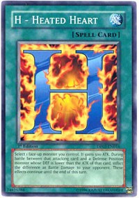 H - Heated Heart [Duelist Pack 3: Jaden Yuki 2] [DP03-EN016] | Gear Gaming Fayetteville