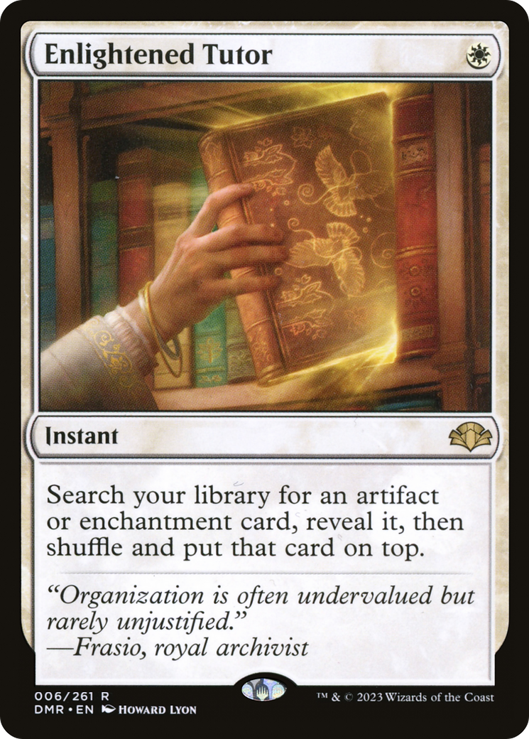 Enlightened Tutor [Dominaria Remastered] | Gear Gaming Fayetteville