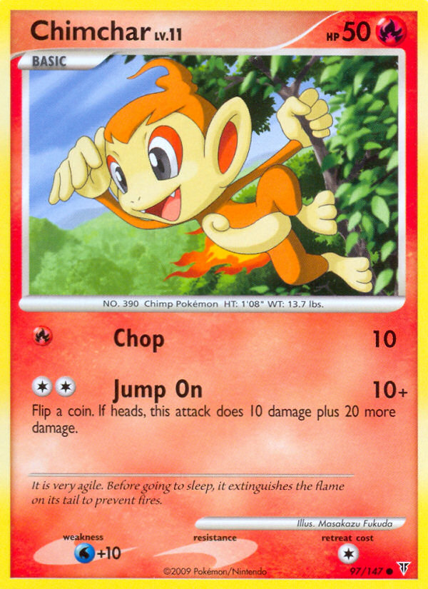 Chimchar (97/147) [Platinum: Supreme Victors] | Gear Gaming Fayetteville