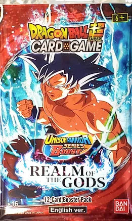Dragon Ball Super TCG: Realm of the Gods Booster Pack | Gear Gaming Fayetteville