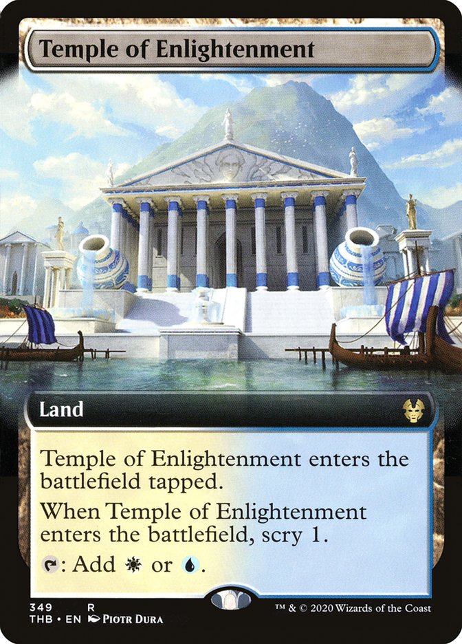 Temple of Enlightenment (Extended Art) [Theros Beyond Death] | Gear Gaming Fayetteville