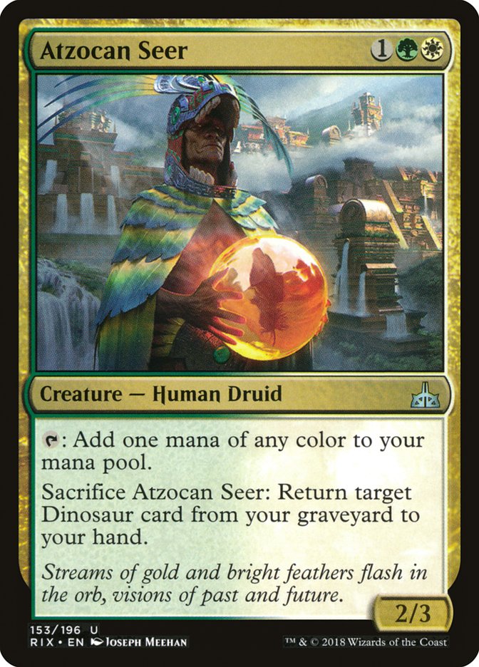 Atzocan Seer [Rivals of Ixalan] | Gear Gaming Fayetteville