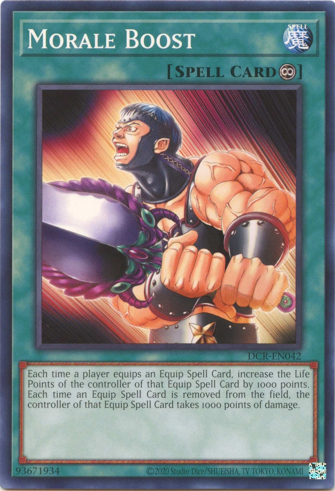 Morale Boost (25th Anniversary) [DCR-EN042] Common | Gear Gaming Fayetteville