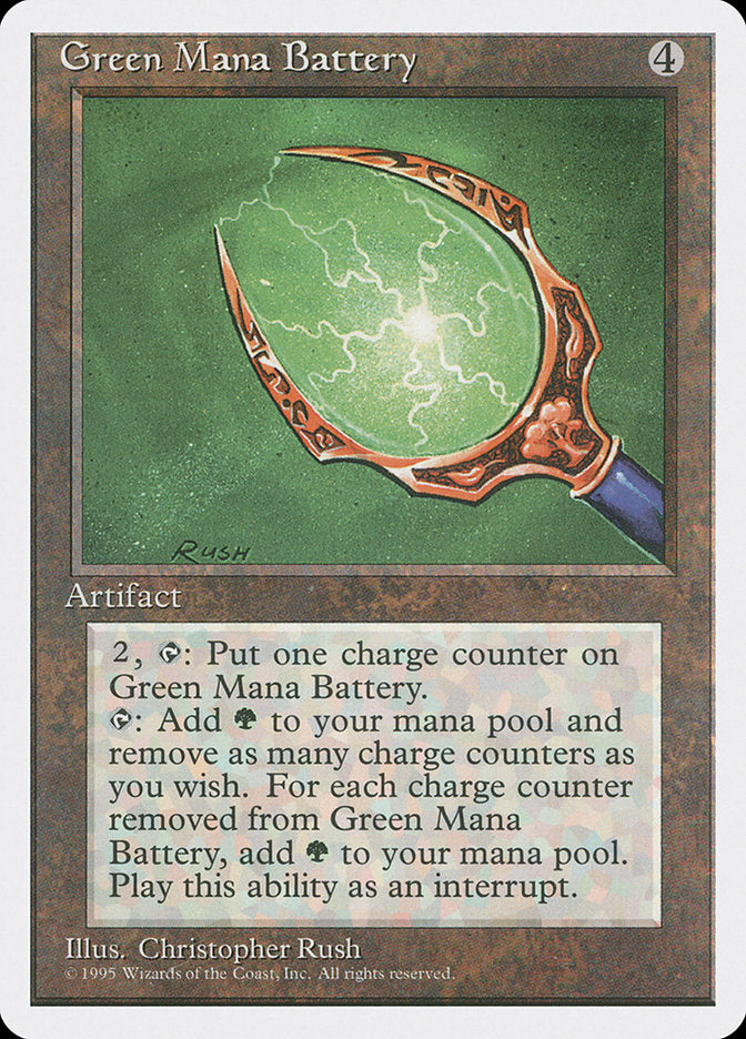 Green Mana Battery [Fourth Edition] | Gear Gaming Fayetteville