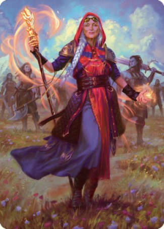 Jaya, Fiery Negotiator Art Card 1 [Dominaria United Art Series] | Gear Gaming Fayetteville