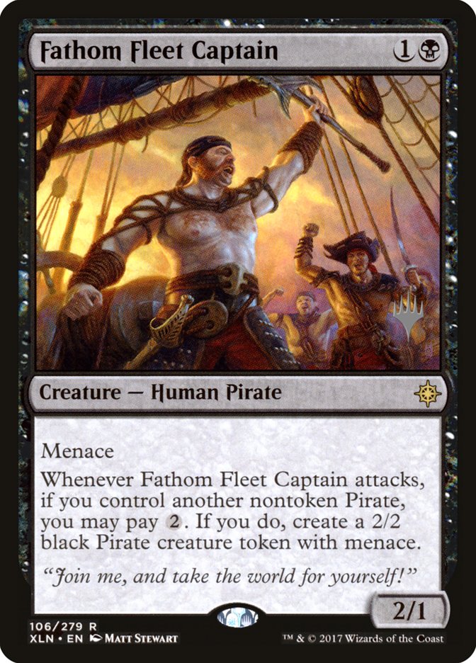 Fathom Fleet Captain (Promo Pack) [Ixalan Promos] | Gear Gaming Fayetteville