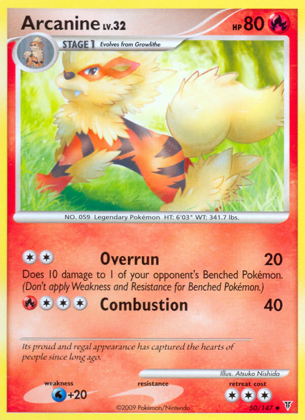 Arcanine (50/147) [Platinum: Supreme Victors] | Gear Gaming Fayetteville