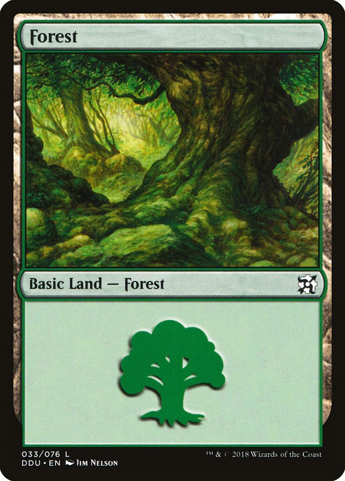 Forest (33) [Duel Decks: Elves vs. Inventors] | Gear Gaming Fayetteville