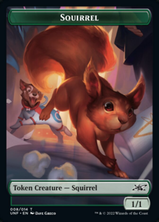 Squirrel Token [Unfinity Tokens] | Gear Gaming Fayetteville