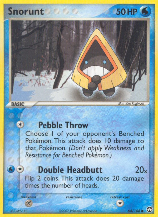 Snorunt (64/108) [EX: Power Keepers] | Gear Gaming Fayetteville