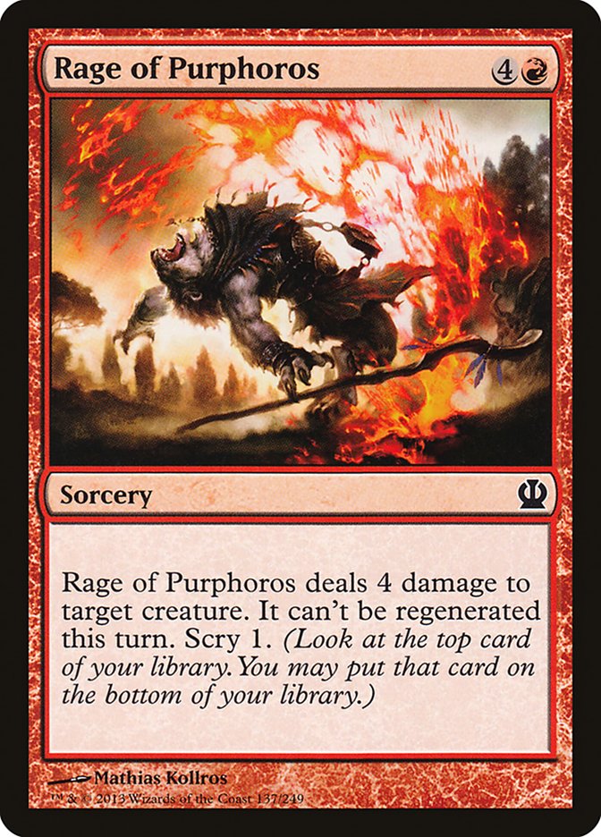 Rage of Purphoros [Theros] | Gear Gaming Fayetteville