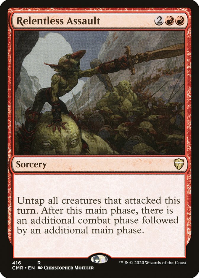 Relentless Assault [Commander Legends] | Gear Gaming Fayetteville