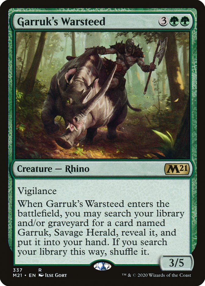 Garruk's Warsteed [Core Set 2021] | Gear Gaming Fayetteville