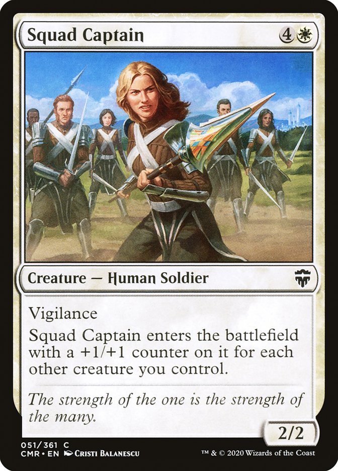 Squad Captain [Commander Legends] | Gear Gaming Fayetteville