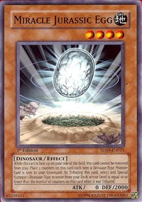 Miracle Jurassic Egg [Structure Deck: Dinosaur's Rage] [SD09-EN015] | Gear Gaming Fayetteville