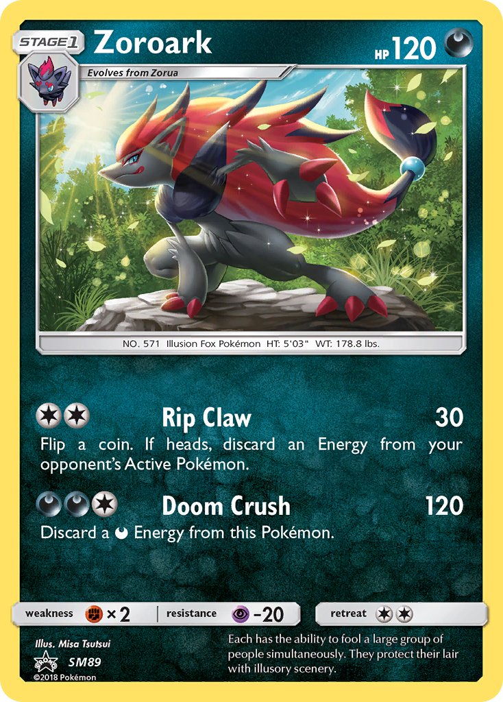 Zoroark (SM89) [Sun & Moon: Black Star Promos] | Gear Gaming Fayetteville