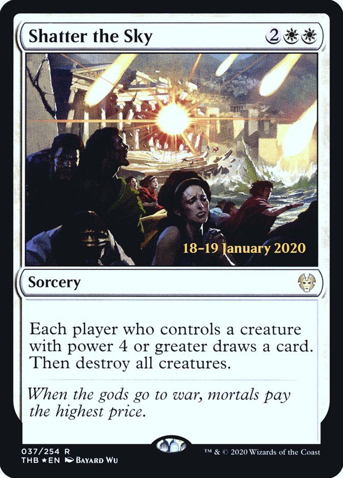 Shatter the Sky [Theros Beyond Death Prerelease Promos] | Gear Gaming Fayetteville