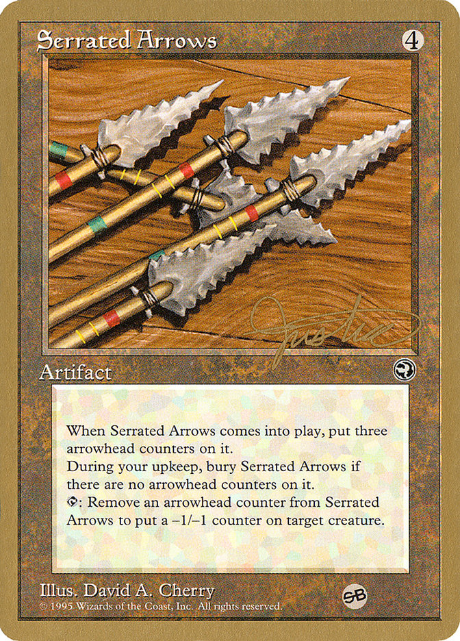 Serrated Arrows (Mark Justice) (SB) [Pro Tour Collector Set] | Gear Gaming Fayetteville