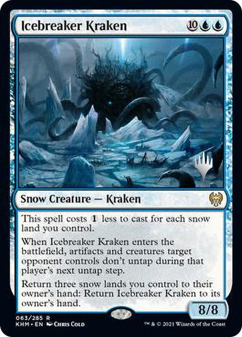 Icebreaker Kraken (Promo Pack) [Kaldheim Promos] | Gear Gaming Fayetteville