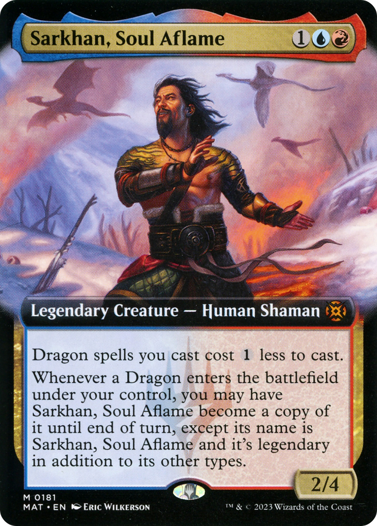 Sarkhan, Soul Aflame (Extended Art) [March of the Machine: The Aftermath] | Gear Gaming Fayetteville