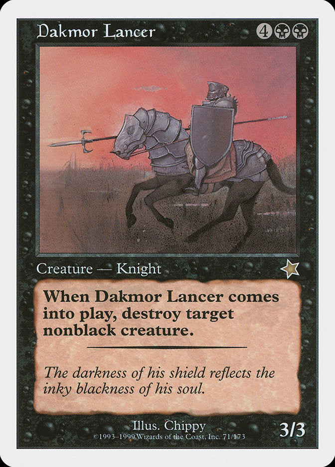 Dakmor Lancer [Starter 1999] | Gear Gaming Fayetteville